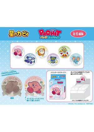 Boîte Mystère Kirby Pachit Badge Collection Par Ensky - Un Item Au Hasard